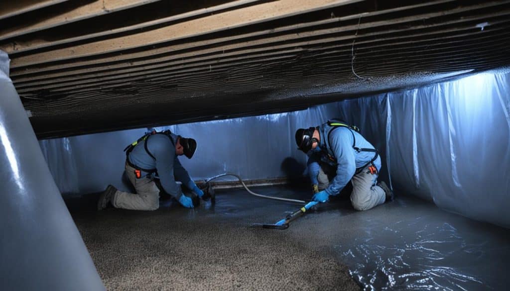 Crawl Space Encapsulation Crawl Space Encapsulation - Basement Waterproofing Marietta GA