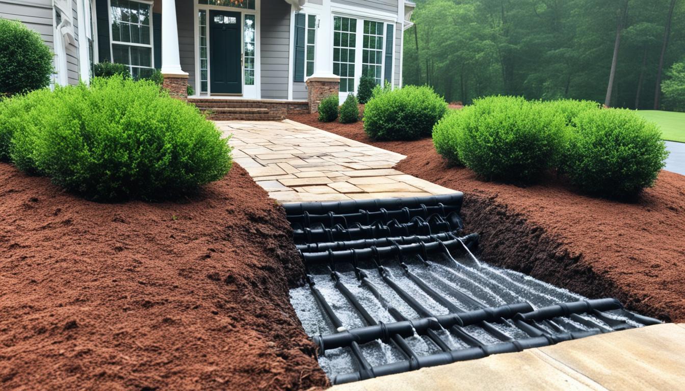 French Drain Alpharetta GA