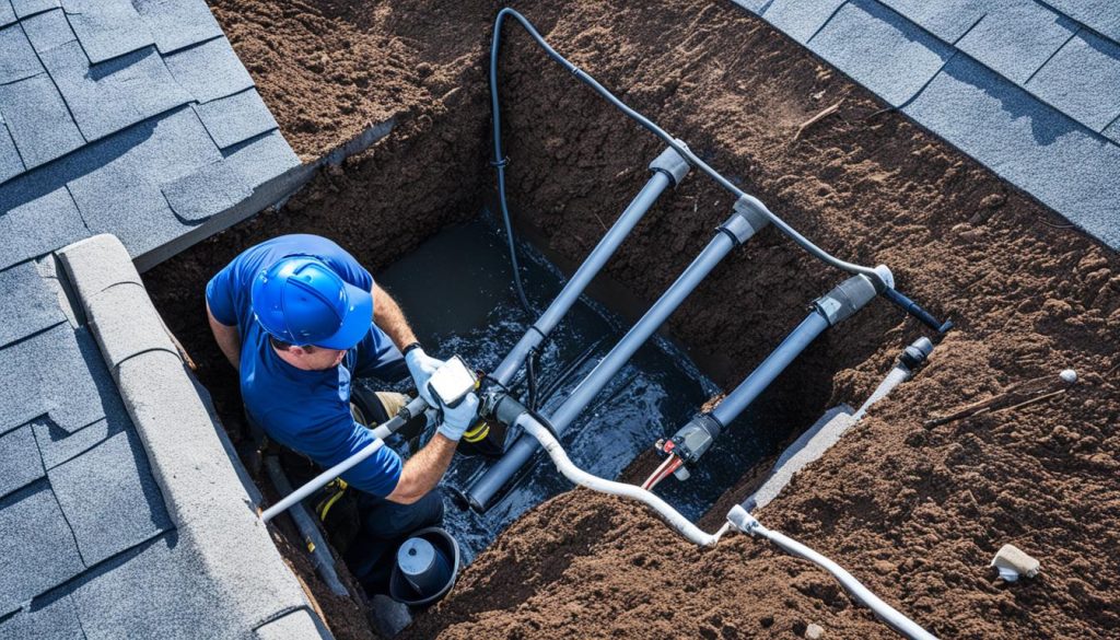French Drain Installation - Drainage Services Woodstock GA