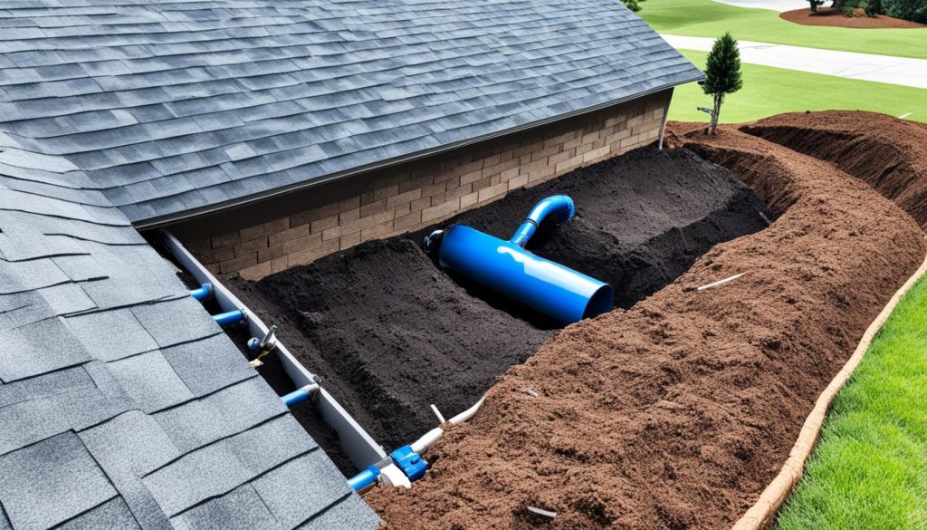 French drain installation Roswell - Storm Drainage Roswell GA