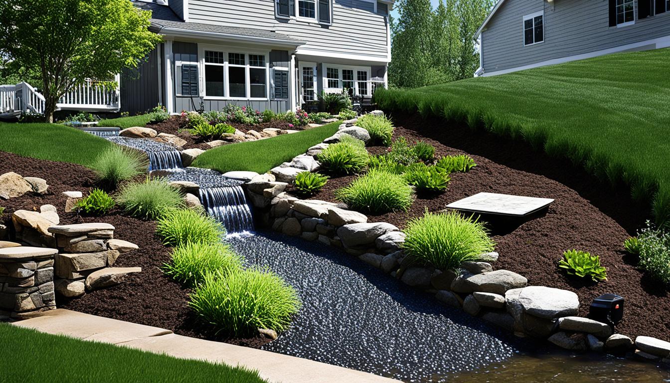 Gravel-Free French Drainage System - French Drain Talking Rock GA