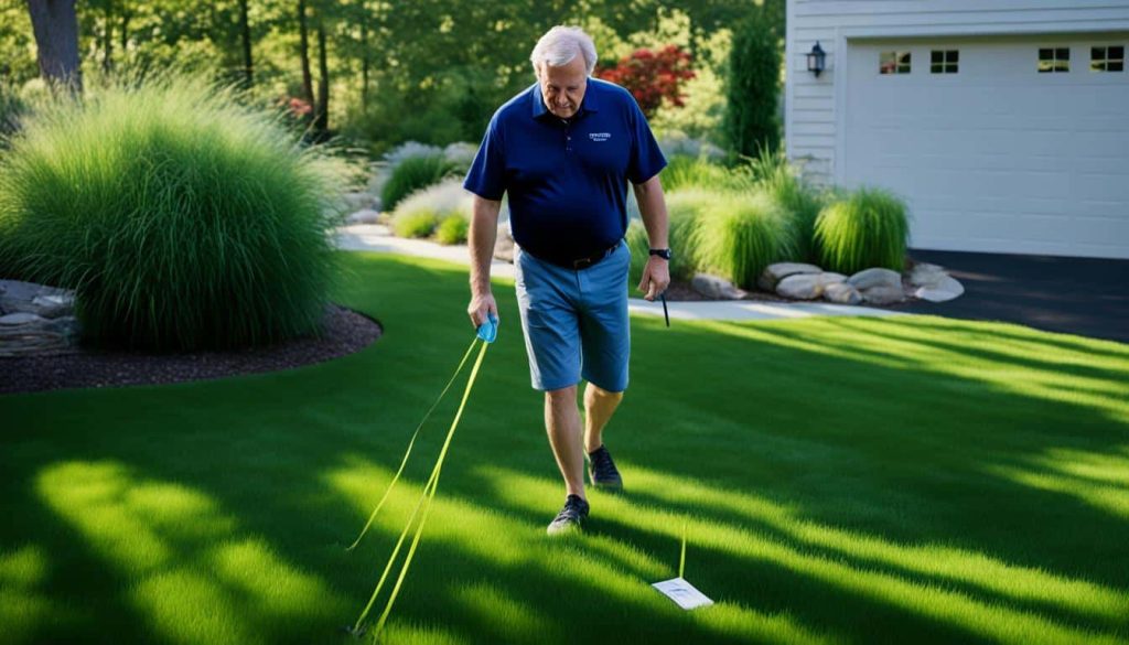 On-site Property Assessment - Water Pooling in Yard Georgia