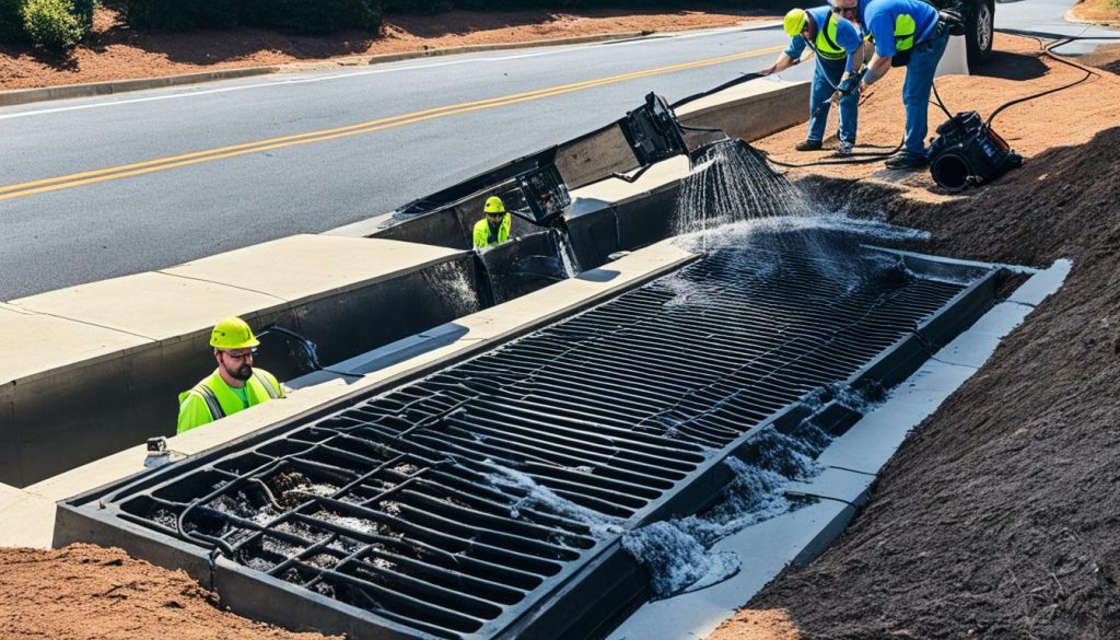 Storm Drain Cleaning - Catch Basin Acworth GA