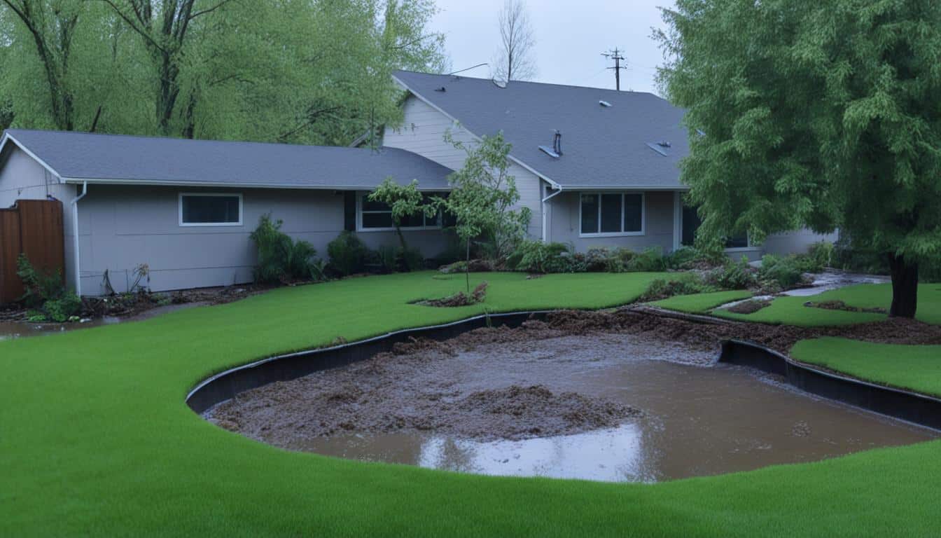 Yard Drainage Problems - French Drain Sandy Springs GA