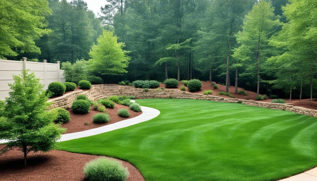 Yard Erosion Solutions in Alpharetta - Water Pooling in Yard Duluth GA
