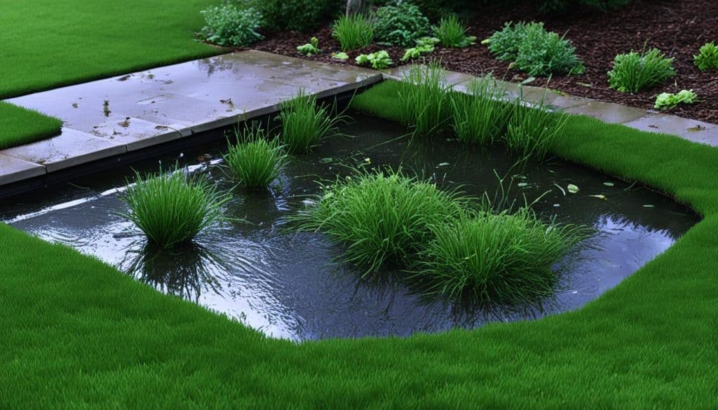 standing water in yard standing water in yard - Catch Basin Alpharetta GA