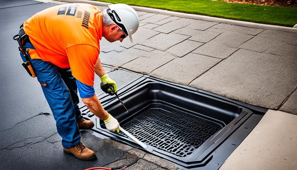 Professional drain system installation - Drain Catch Basin
