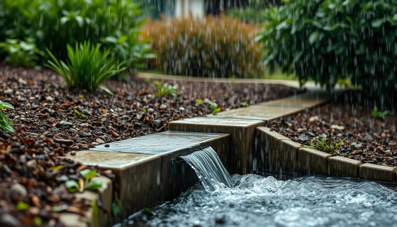 Can a French drain handle heavy rain?