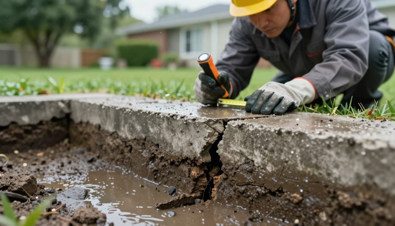 how to repair foundation leak