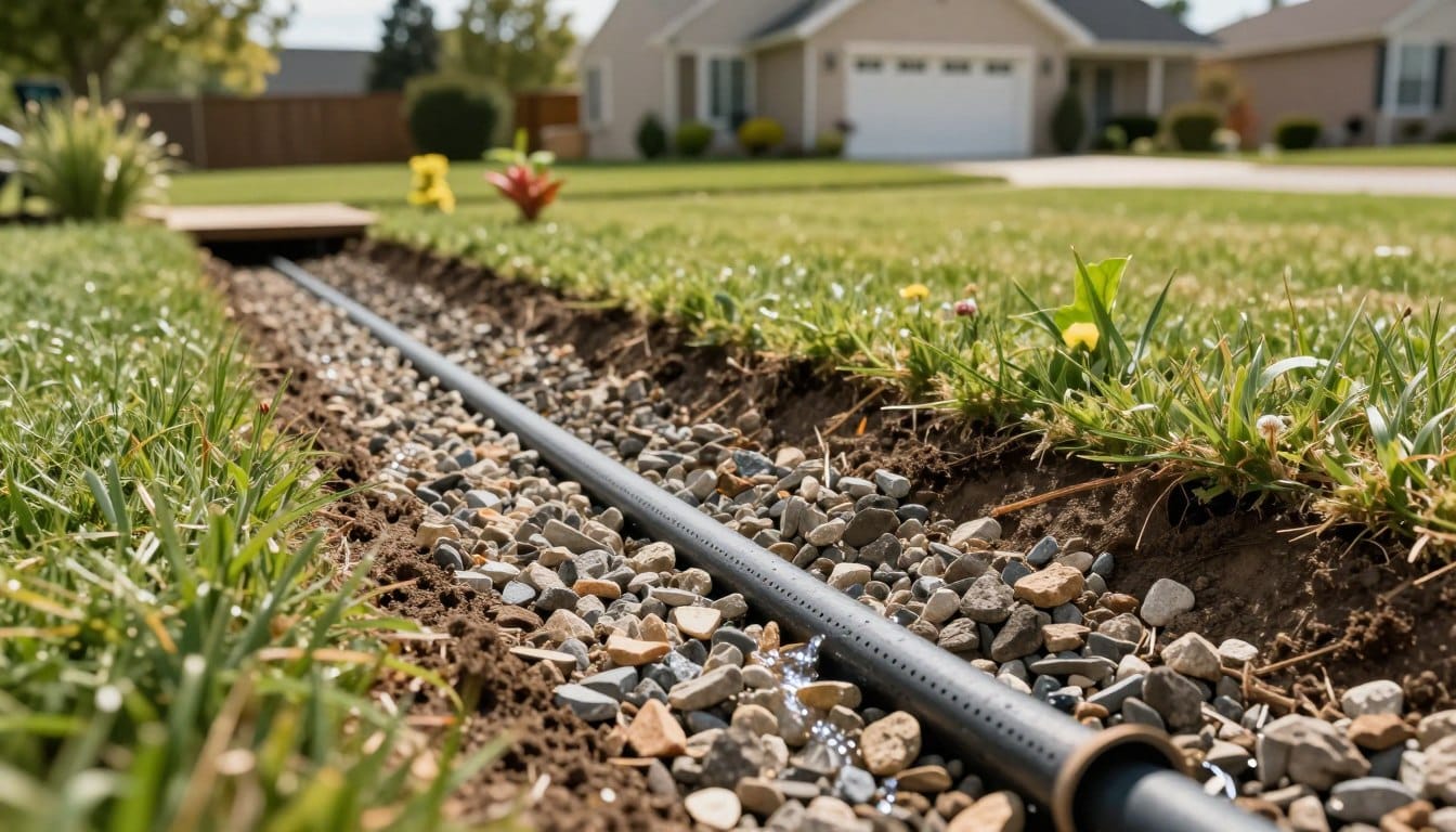 how much is french drain installation - French Drain Mableton GA