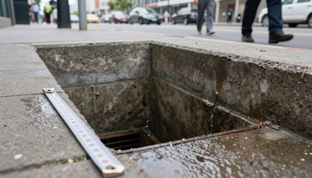 how deep are storm drains - where do storm drains go
